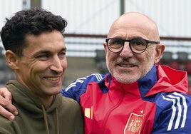 El apoyo de Jesús Navas a la selección en la final de la Nations League ante Portugal