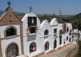 Imagen del cementerio de San Sebastián de Casa Bermeja en Málaga