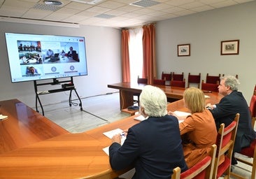 García-Pelayo mantiene una reunión con responsables de Aena para abordar el incremento de vuelos a Jerez