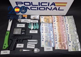 Desmantelado en El Puerto un punto de venta de drogas muy activo
